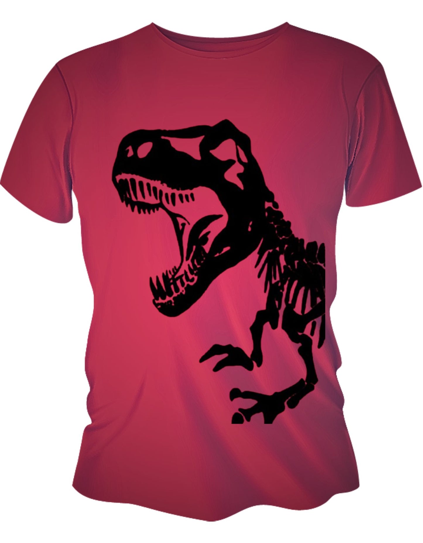 Camisa Manga Corta Para Niños - T Rex