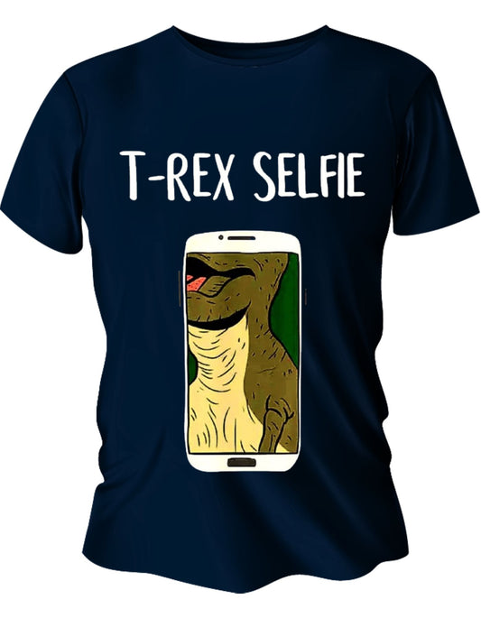 Camisa Manga Corta - T Rex Selfie